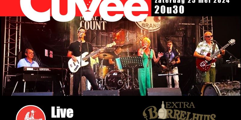 Cover band Cuvée zoekt gitarist rond Genk