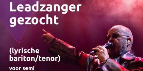 Leadzanger gezocht (lyrische bariton/tenor) voor semi professionele Pink Floyd-tribute band