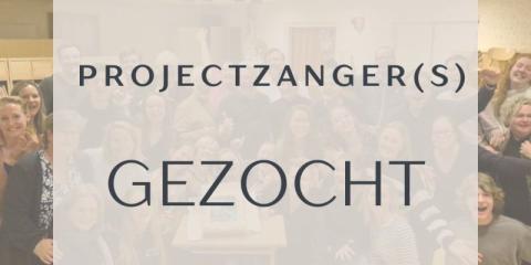 Projectzanger(s) gezocht!